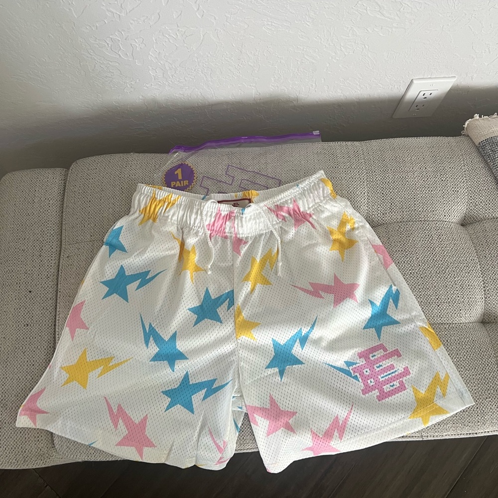 Eric Emanuel X Bape EE Basic Short